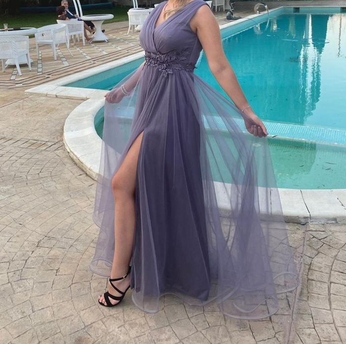 Rochie lungă, elegantă