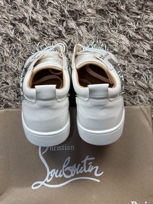 Adidași Christina Louboutin - calitate premium - albi