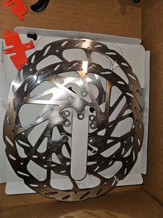 Комплект хидравлични спирачки SRAM GUIDE T с ротори на 203 като нови