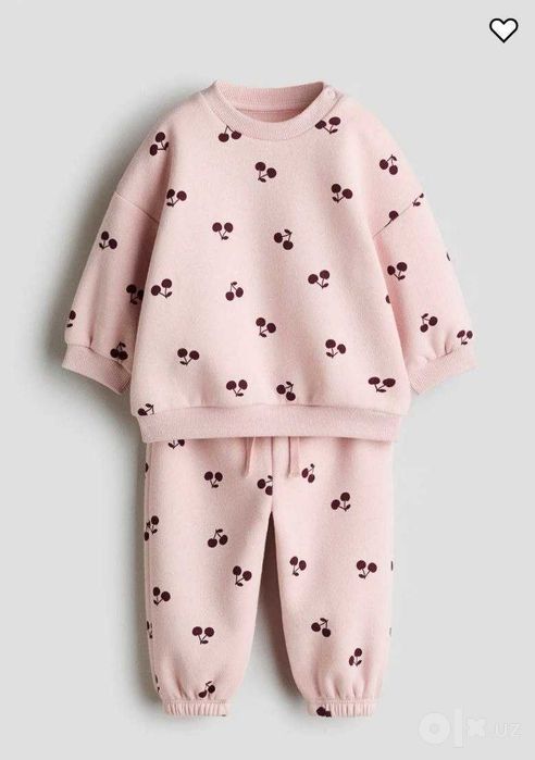 Двойка для девочки с лёгким начёсом. H&M Англия.