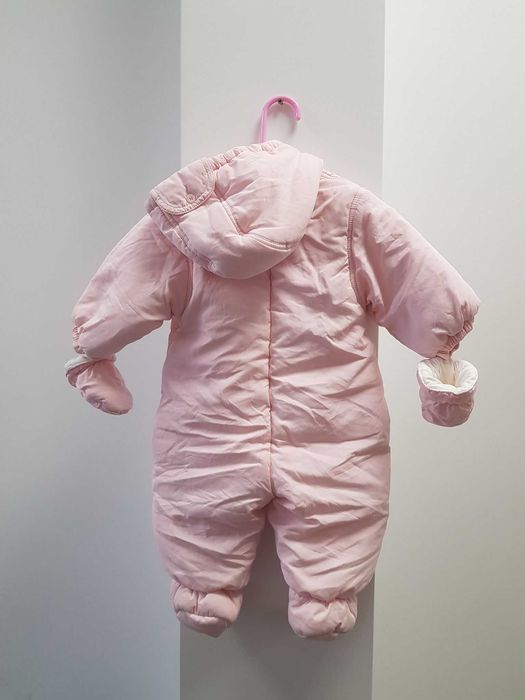 Бебешки зимен космонавт за момиче, Baby club, ръст 74 см.