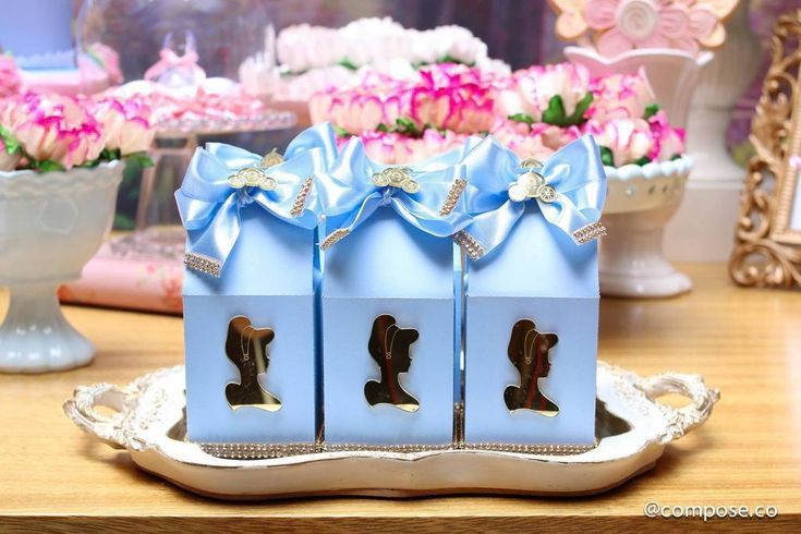 Бонбоньерки, комплимент гостям