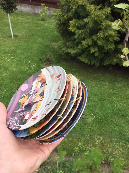 Set 6 farfurii decorative Poole Pottery – Four Seasons