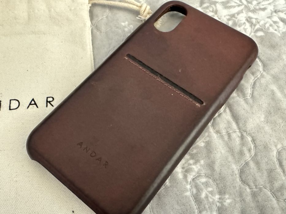 Andar - премиум кейс от естествена кожа за iPhone X/Xs