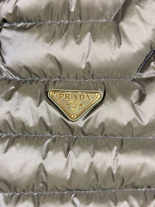 Prada Vesta Albastru inchis-Mov
