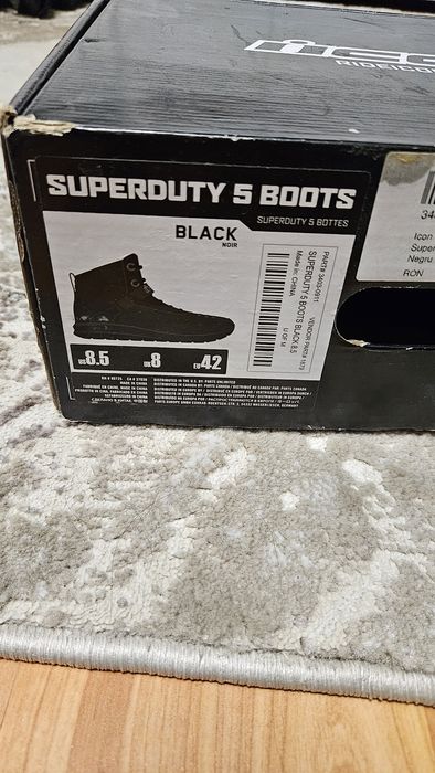 Ghete Icon Superduty 5 boots pentru  motocicleta