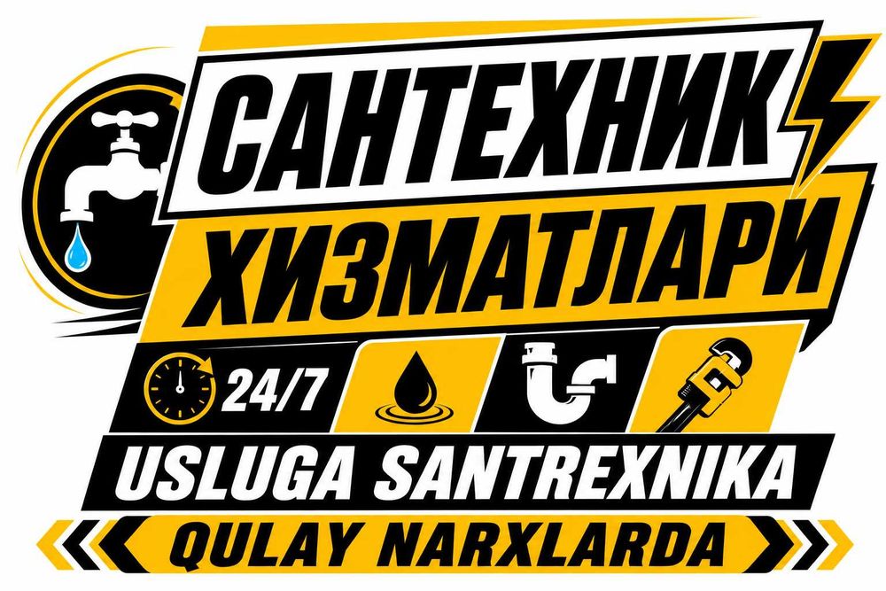 Сантехник хизмати 24/7 santexnik xizmati 24/7 канализация чистка засор