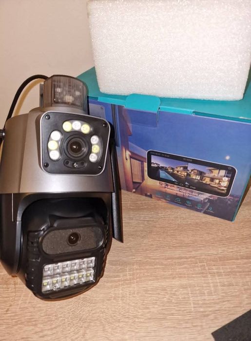 Camera de supraveghere dubla,Wifi Loosafe,8 Mp