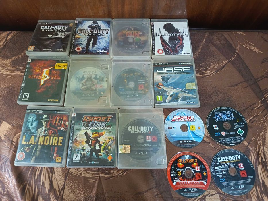 Игри за PlayStation 3 15 игри 40 евро