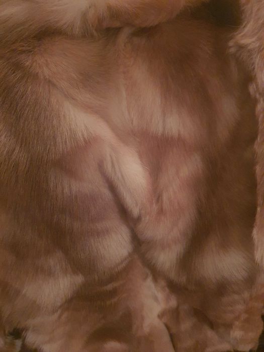 Haina de blana naturala,vulpe,stare foarte buna.Marime L/Xl 700 de lei