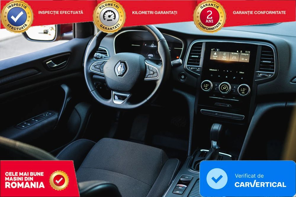 Renault Megane 19.000 EUR / Unic Proprietar / 17.900 km / Cutie Automată EDC