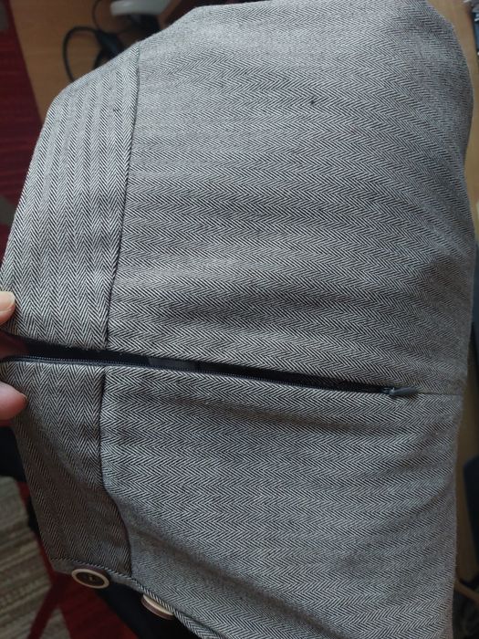 Pantalon de stofa cu lana