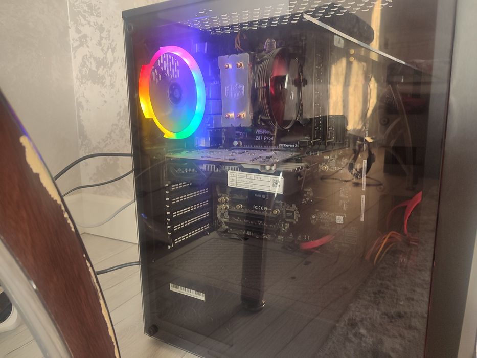 Игровой компьютер i7 4790 / rx 560 4 gb / 16 gb ОЗУ