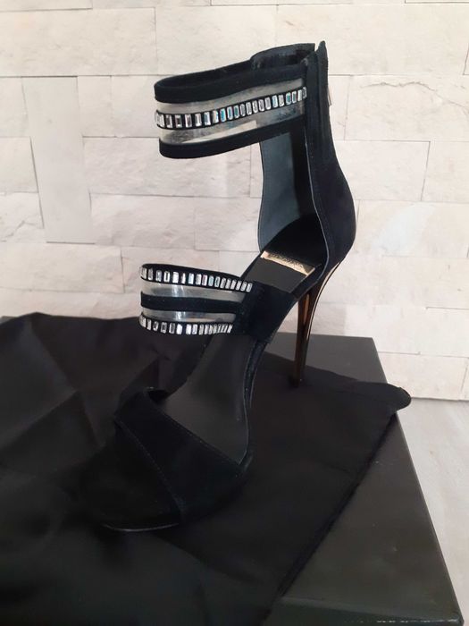 Чисто нови кожени обувки Just Cavalli и сандали Marciano - 37