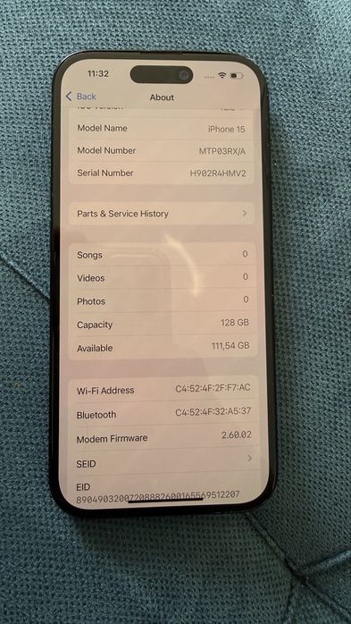IPhone 15.  128GB