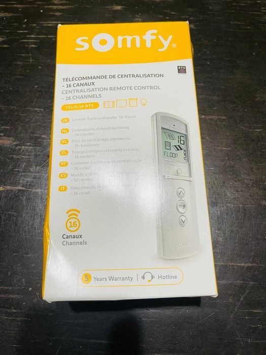 Telecomanda Somfy 2401100 Telis 16-Way RTS compatibil cu motoarele RTS
