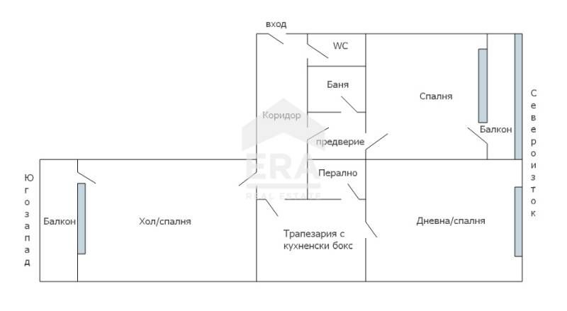 Продава се Тристаен апартамент в Варна, Окръжна болница - 79 кв.м за 1472 €/кв.м - Снимка #11