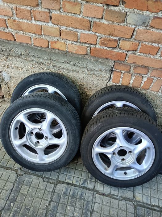 Алуминиеви джанти 15-ки , комлект с летни гуми