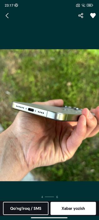 iPhone 15 Pro Max 256Gb dual simkarta