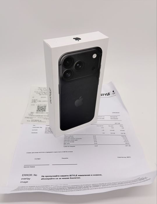 Iphone 18 Pro 256 Gb Чисто Нов 2 години Гаранция