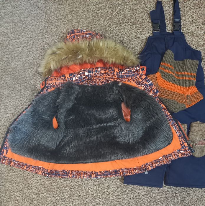 Зимний комбез на мальчика