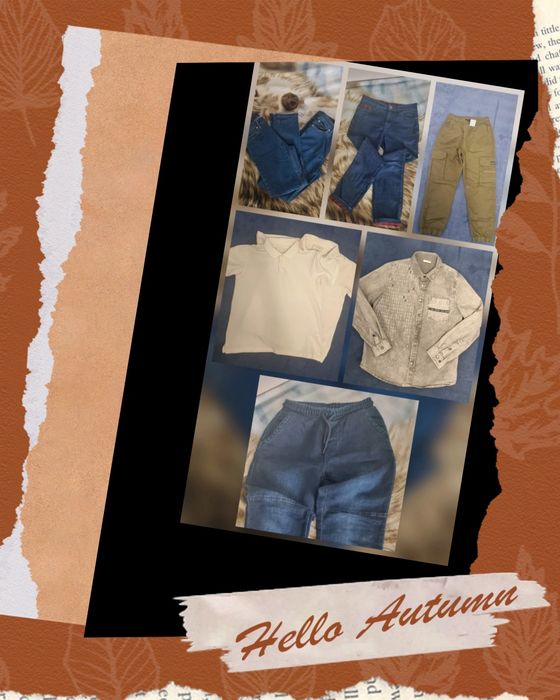 Lot 146 blugi Cocodrillo/pantaloni/tricou polo Zara/camasa cu capse