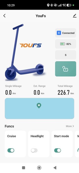 Trotineta WQ-W4 Pro 36V 10Ah  350W Roti 8.5inch