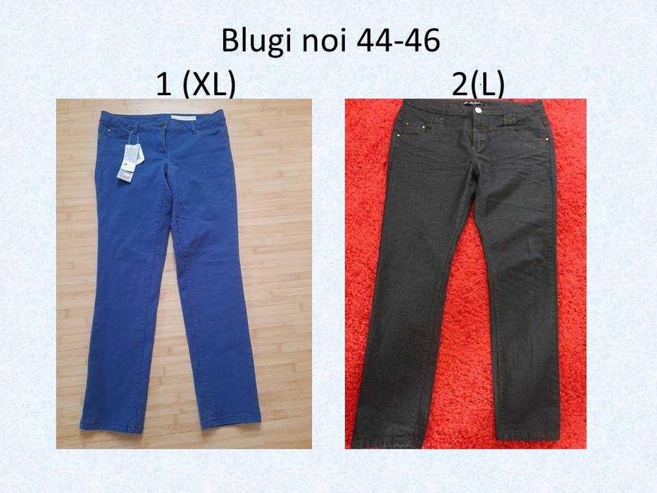 Blugi skinny noi, talie joasa, 44