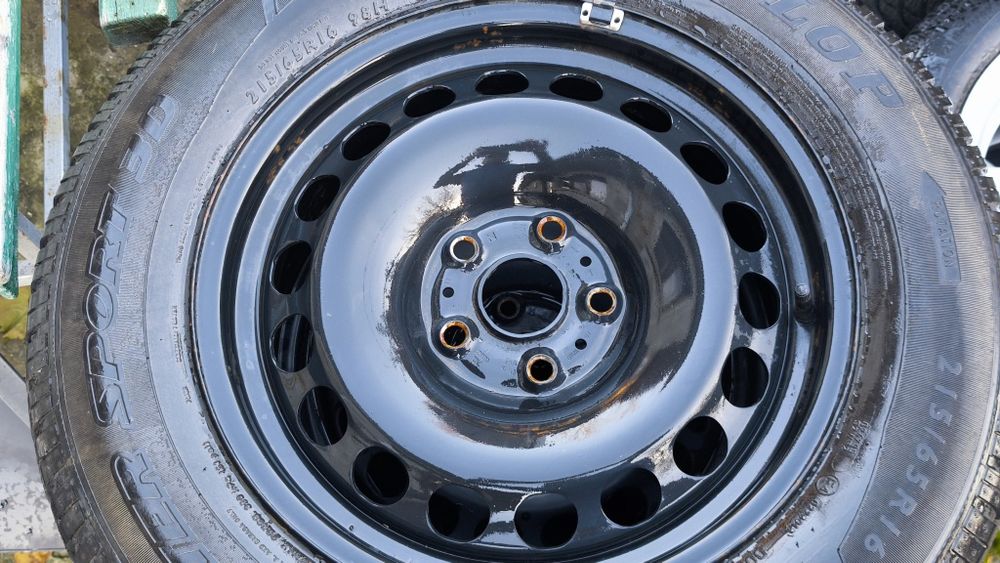 Anvelope cu janta 215/65/R16 , iarna, Dunlop