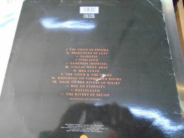винил пластинка Enigma