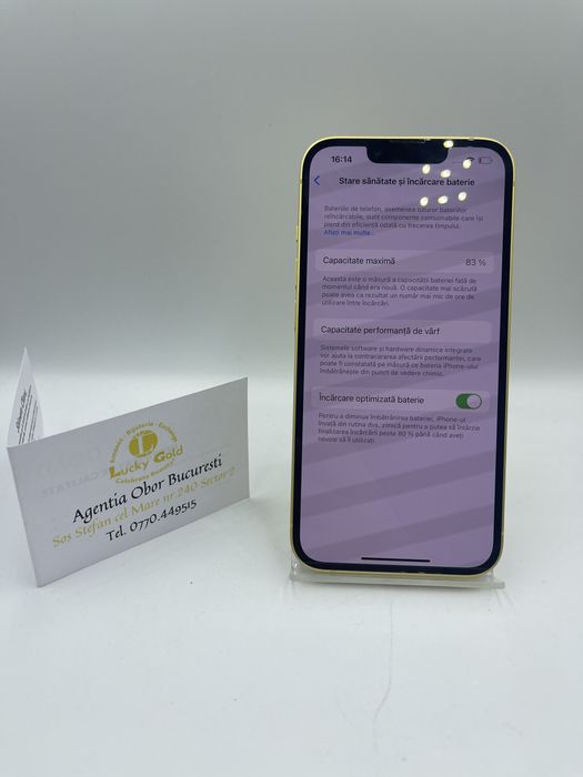 Iphone 14 128GB / 83% Bat FACTURA/GARANTIE #52174
