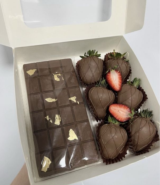 Клубника шоколад