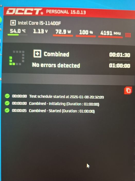 Игровой i5 11400F RTX 3070