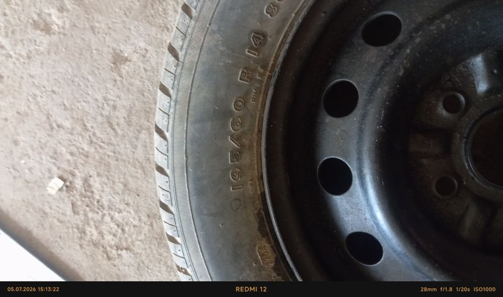 Продам запаску на Мазду 195-60R14