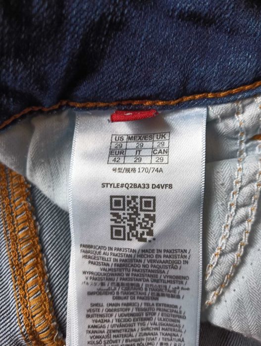 Blugi dama Guess high rise skinny