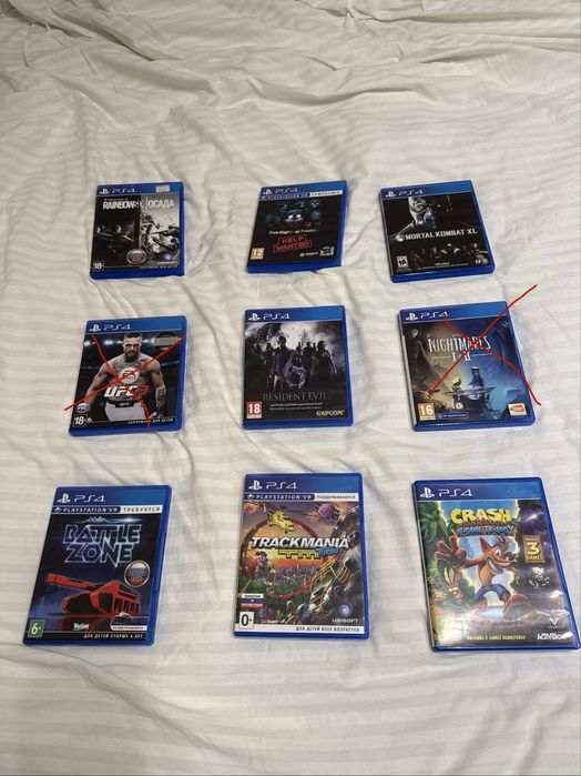 Продаю лицензионные игры для PS4. Все диски в отличном состоянии
