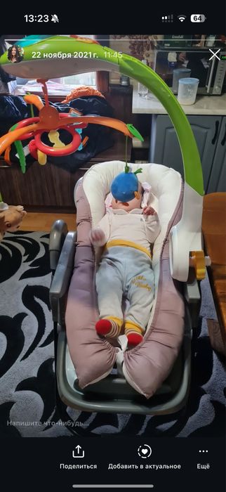 Стульчик для кормления с рождения