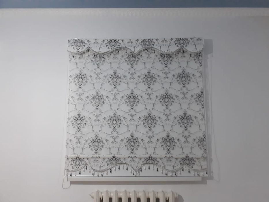 Жалюзи, роллшторы, горизонтальные алюминиевые, день и ночь