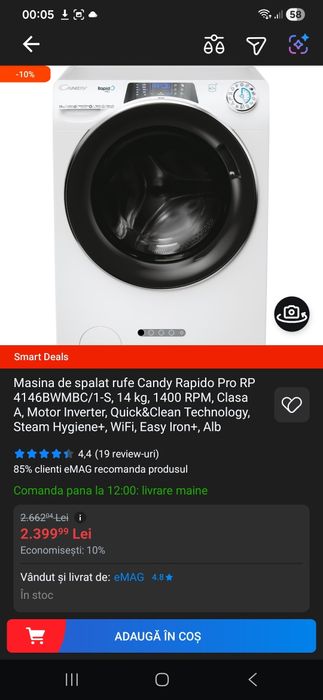 Mașina de spălat rufe