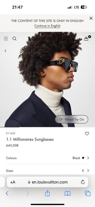 Ochelari de soare originali LV