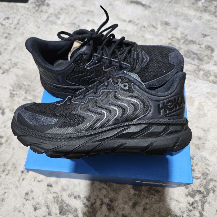 Pantofi sport, alergare dama Hoka U Clifton LS, Negru, 37 1/3