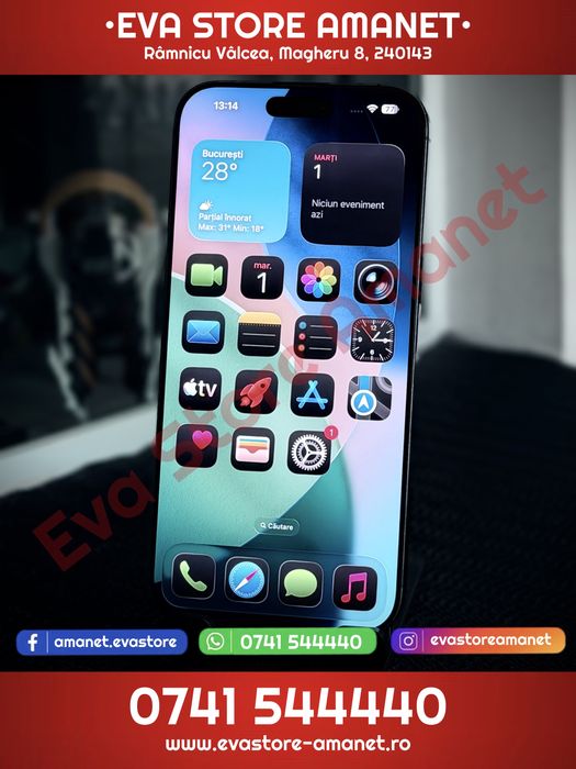 Apple iPhone 16 Pro Max Black Titanium 256GB Neverlocked