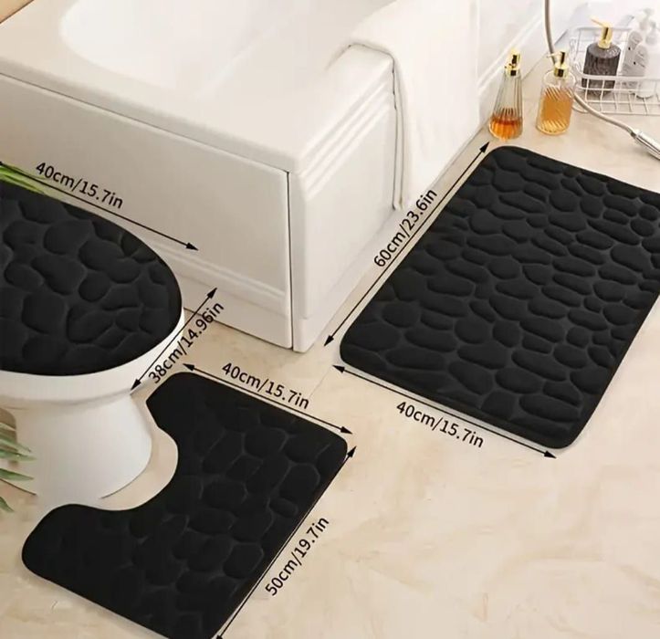 Set 3 covorașe de baie