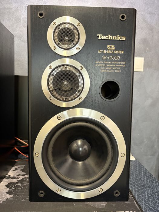 Boxe Technics SB‑CD320, 3 căi, 100W, made in Japan