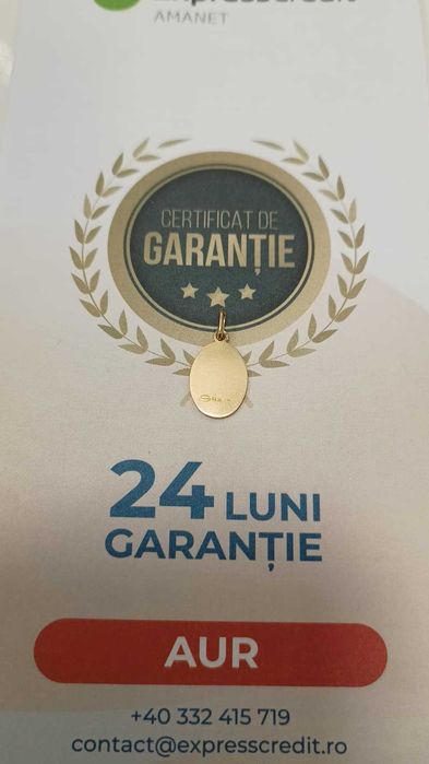 (Ag24) Pandantiv aur 9K 1.61gr b.44989.1 - Garantie 2 ani!