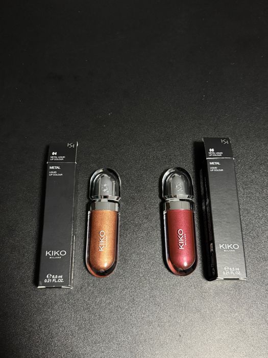 Rujuri Metal Liquid Kiko Milano 04 , 06