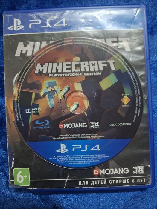 Диск пс 4 ps 4 minecraft