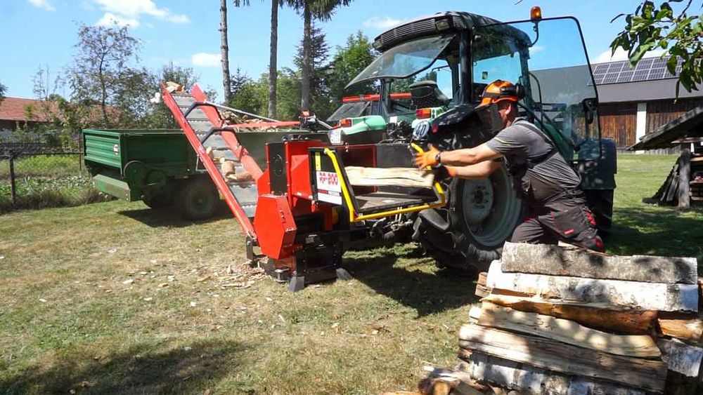 Tocator crengi RP200 cu banda si volanta
