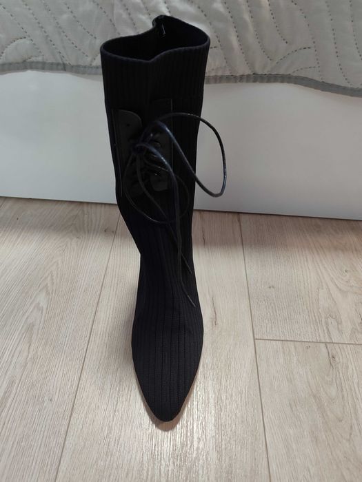 Дамски  черни боти shein