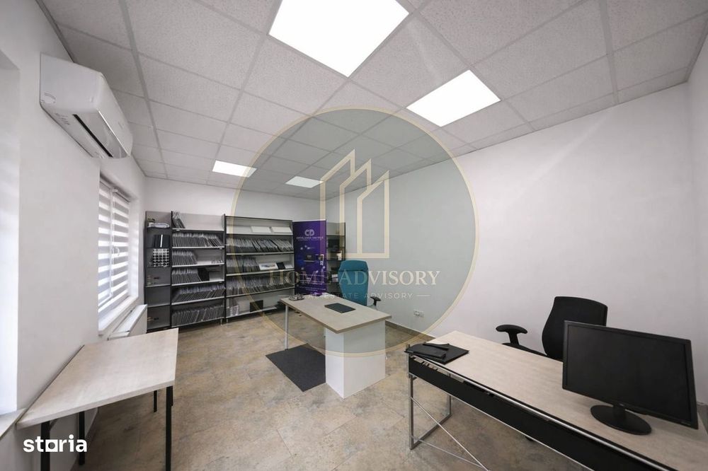 Clădire birouri+showroom+spații auxiliare, teren 1.157 m² , Uzina 2.